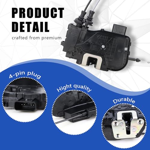 Image of Door Lock Actuator Rear Right Passenger Side 81420-0W000 | Compatible with 2010-2012 Hyundai Santa Fe