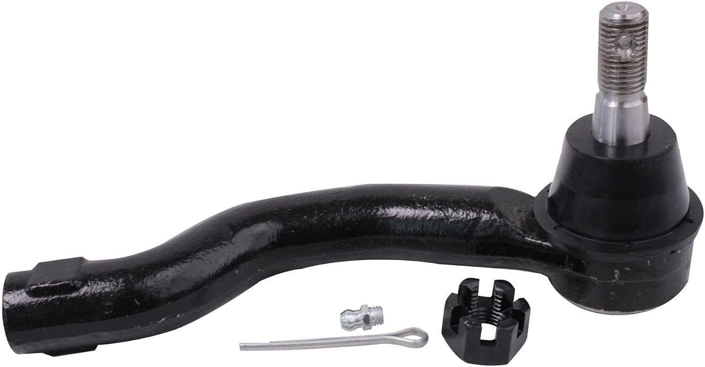 Detroit Axle - Front 4pc Tie Rods for 05-19 Nissan Frontier, 05-12 Pathfinder, 05-15 Xterra, 4 Outer & Inner Tie Rod Ends 2005 2006 2007 2008 2009 2010 2011 2012 Replacement