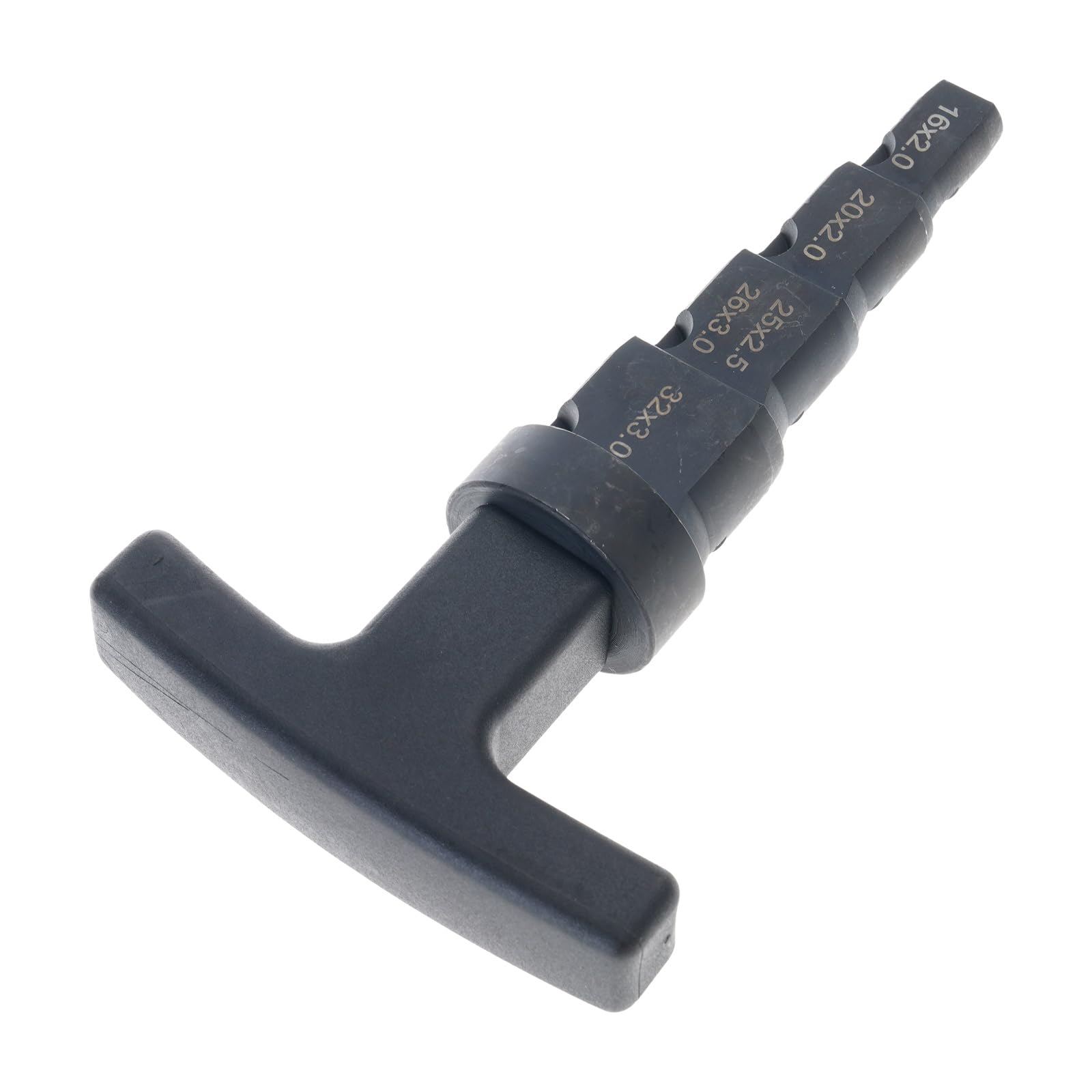 Deburring Tool Pipe Reamer Tool Multi Layer Calibration Reamer 4 in 1 Ratcheting Rotation 16-32mm for Plumbing Aluminum Pipe Chamfering