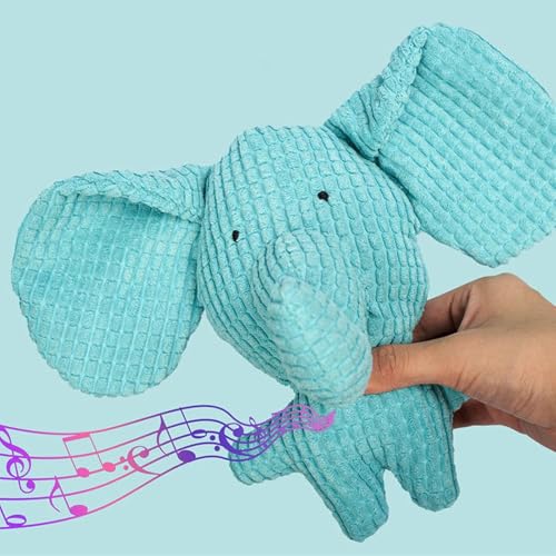 Pelucia Brinquedo mordedor Pet para Cachorro Elefante Petbuco com Apito, brinquedo para raças pequen