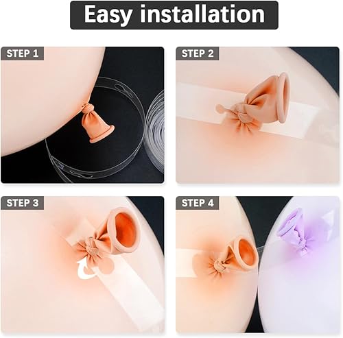 Miniatura 3 de Kit de arco de globos para guirnalda de globos, decoración de Halloween, Navidad, cumpleaños, otoño, tira de cinta de globos, fiesta, boda, baby