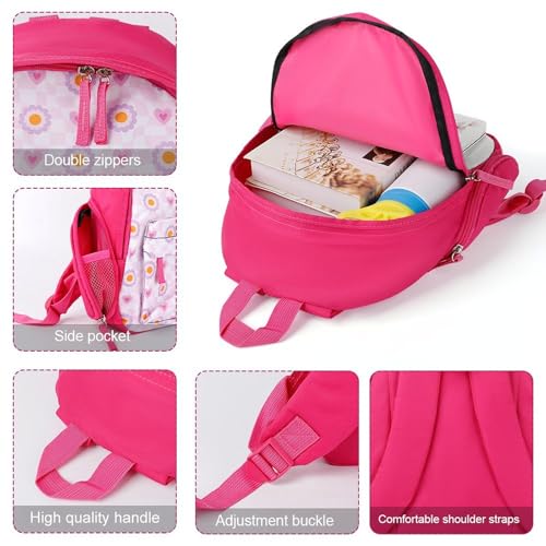 RedPanda on The Tree Funny Small Travel Backpack Casual Daypack Bag with Adjustable Strap for Hiking Camping 6