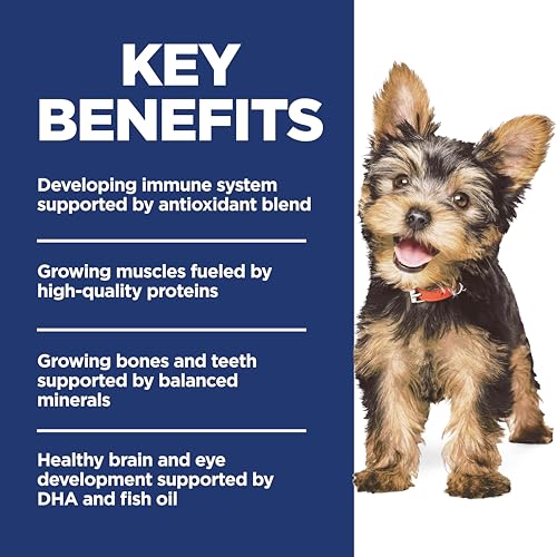 Hill's Science Diet Puppy Small & Mini Breeds Dry Dog Food, Chicken & Brown Rice, 4.5 lb. Bag - Image 5