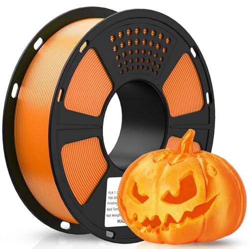GEEETECH Upgrade PLA Filament für 3D Drucker 1 75mm +/- 0 02mm New Orange Spule 1kg