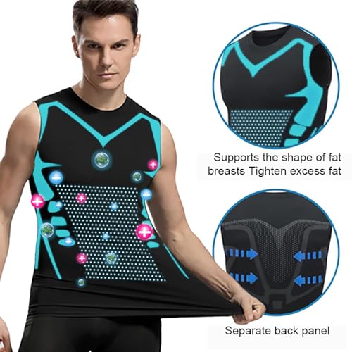 MaynoxOff Compression Shirt, 2024 New Version Ionic Shaping Vest, Energetic Ionic Shaping Vest for Men2