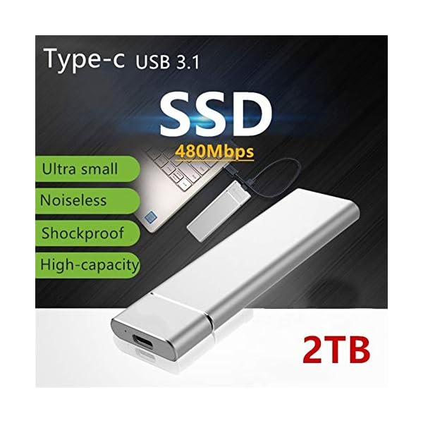 Taek-cheon Mobiles Solid-State-Laufwerk, externe Festplatte, 500 G, 1 TB, 2 TB, Typ 3.1, High-Speed-Festplatte, externe… – Bild 6