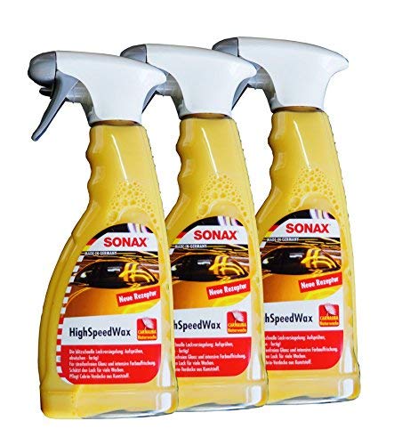 Preisjubel 6 x SONAX HighSpeedWax 500ml, Lack-Pflege, Versiegelung, Reinigung, Autowachs