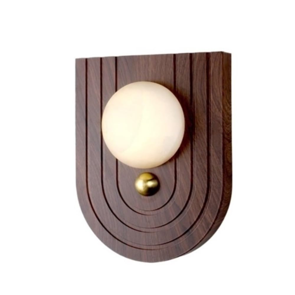 birene Wall Lamp Living Room Bedroom Corridor Entrance Decorative Lamp Retro Marble Wall Lights