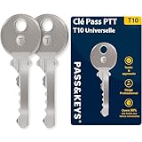 pass ptt t10 paris CLE UNIVERSELLE T10 : Ce pass PTT T10 ouvre 100% boîtes des lettres individuelles et 80% des halls d’immeuble (sans système Vigik).