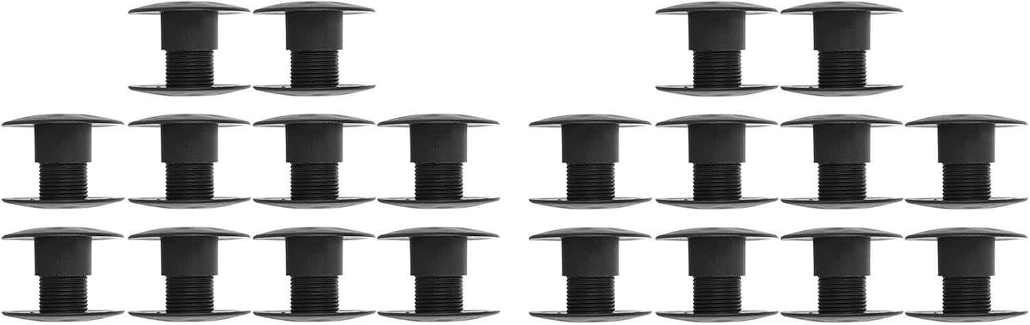 Alomejor Foosball bushings,Smooth Tabletop Gameplay,Foosball Bearing rods,20 Pairs for Home Game Rooms Bars Family Entertainment Centers
