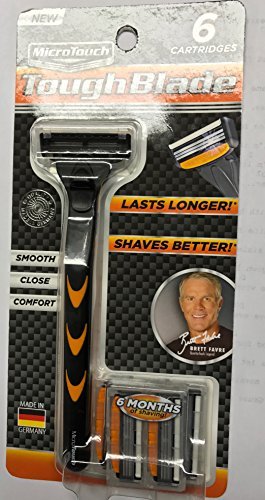 K-Musculo Bret Favre Microtouch Tough Blade Shaver (May or May not Carry Bret Favre Photo)