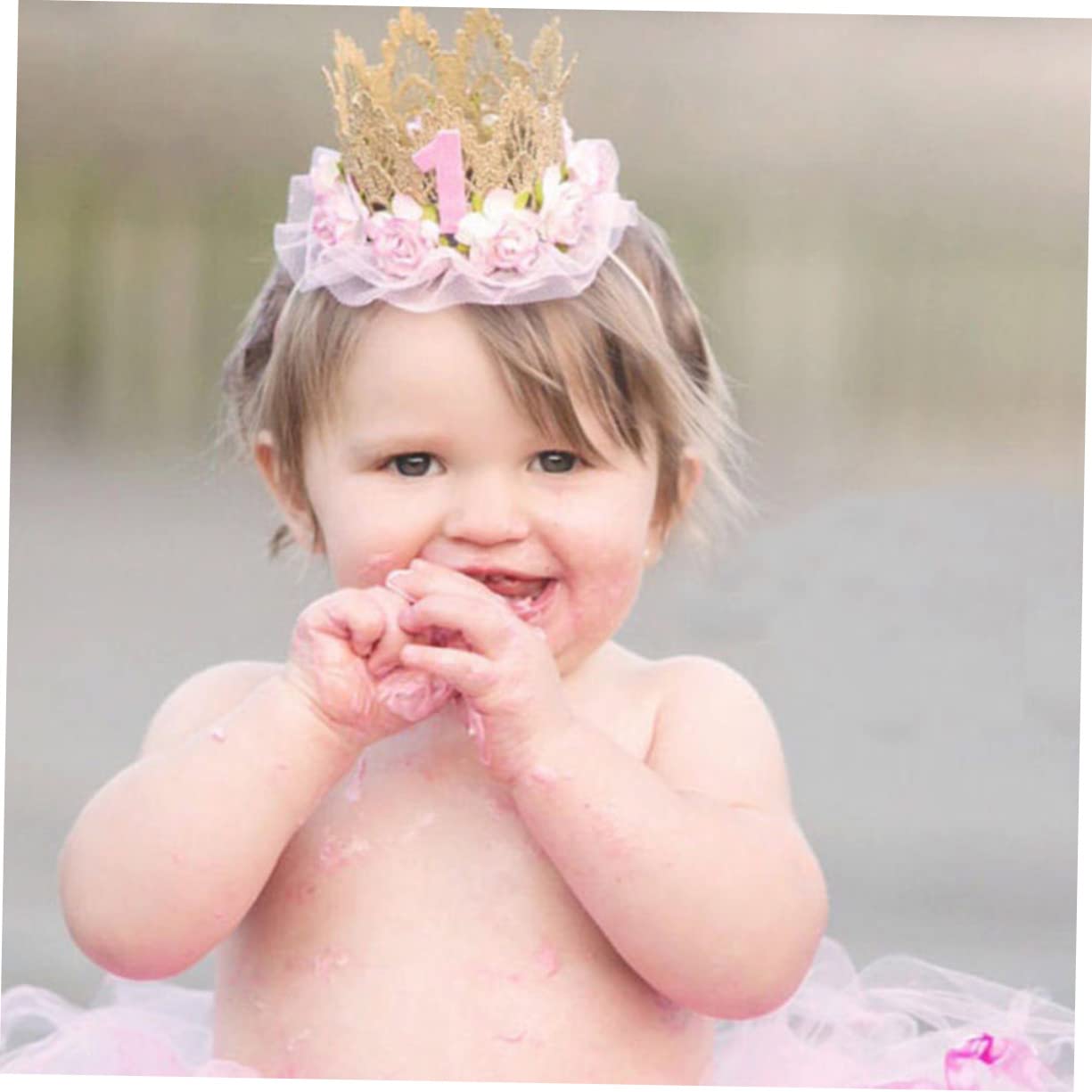 か*う様 BABY ボンネット　帽子　ヘアアクセサリー　ピンク Amazon.co.jp: 幼児ヘアアクセサリーレースヘッドバンドボンネット