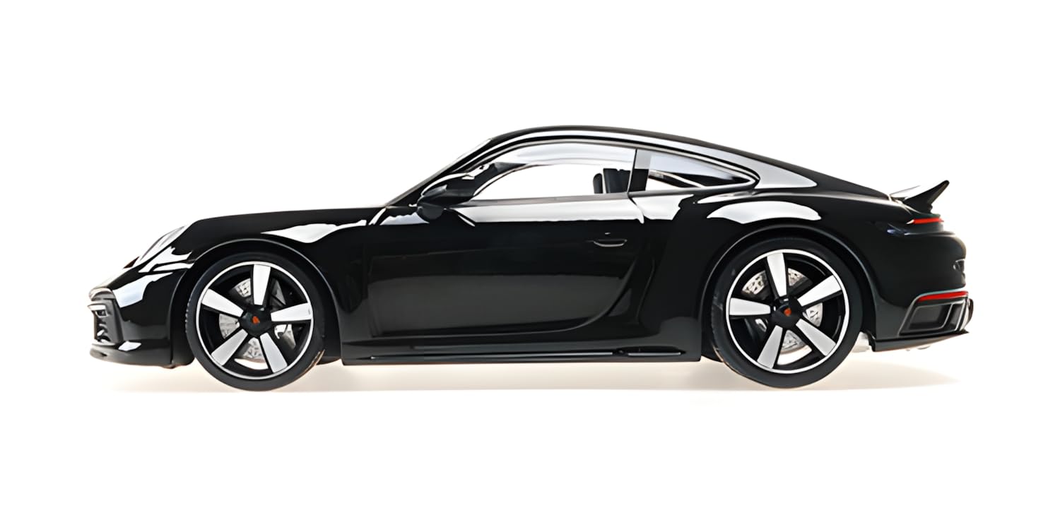 Minichamps 1/18 Porsche 911 (992) Sport Classic – 2022 – Noir – Précommande