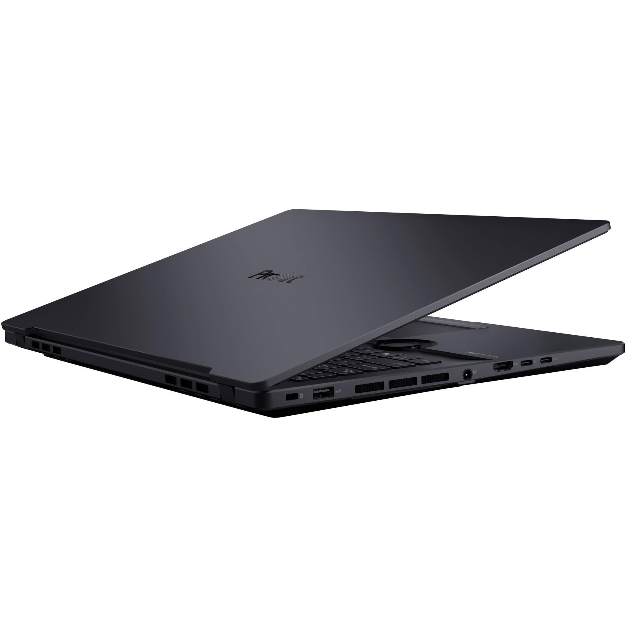 ASUS ProArt StudioBook 16 OLED Laptop, 16” 3840x2400 OLED Display, Intel core i7-12700H, 16GB DDR5 SO-DIMM *2, 1TB PCIe SSD, Nvidia Geforce RTX 3060, Windows 11 Home, H7600ZM-DB76, Star Black