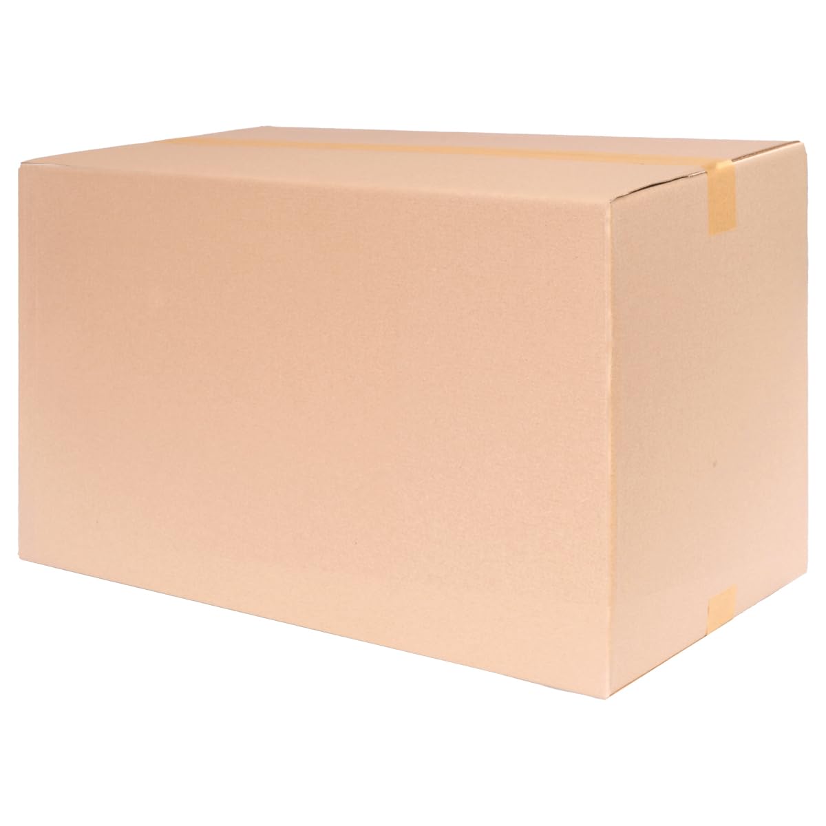 verpacking Faltkartons 650 x 350 x 370 mm Braun (Außenmaß 660 x 360 x 390 mm) KK 129 1-wellig Versandkarton für mittelgroße Waren DHL M Paket DPD L GLS L Kartons (20 Stück)
