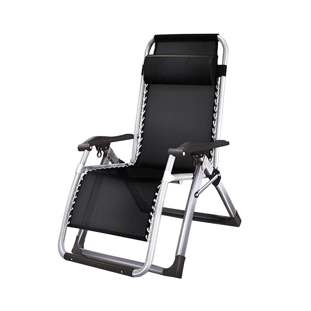 Chaise inclinable de jardin en aluminium léger et lit de chaise longue réglable pour le plein air