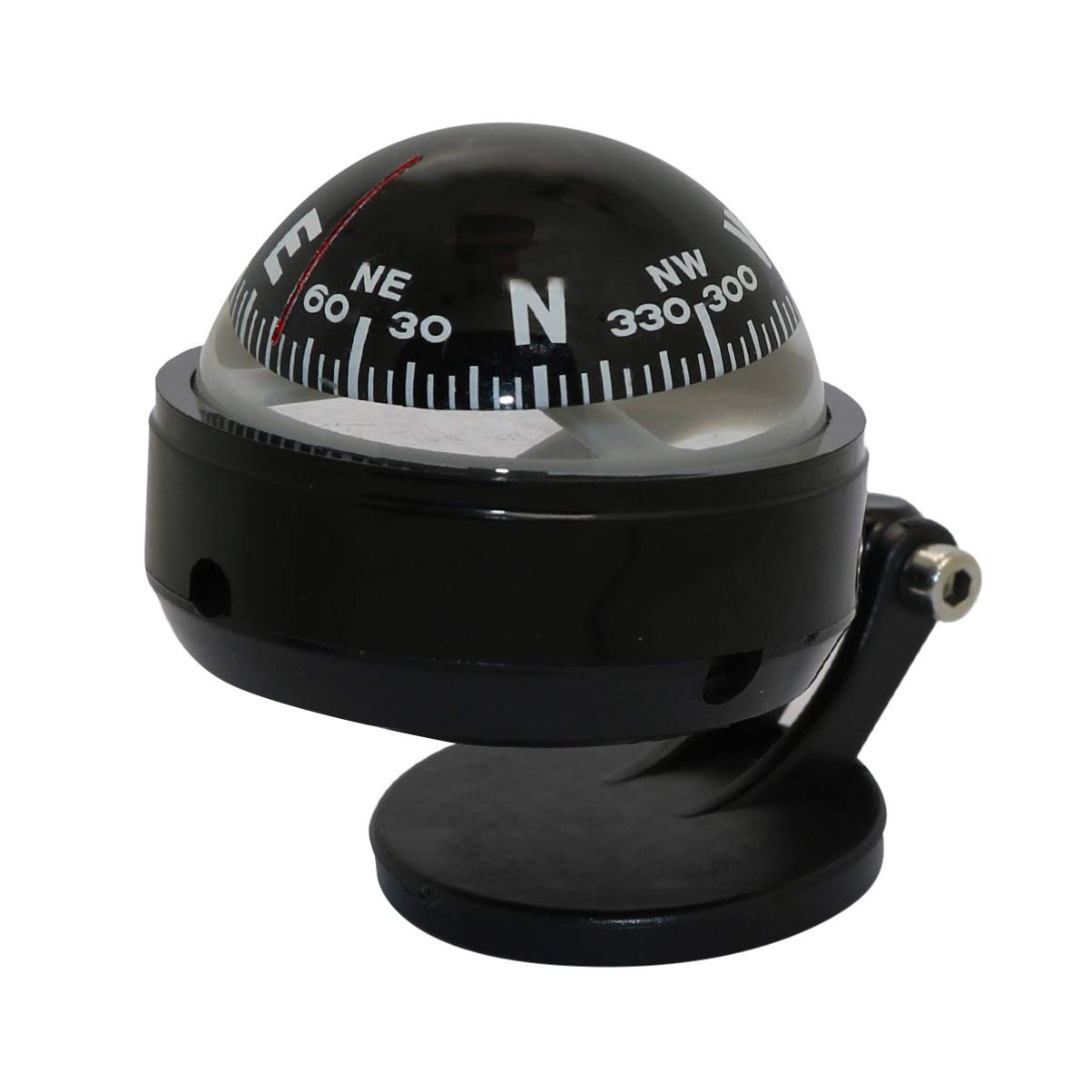 Compass for Car Sea Marine Navigation Declination Adjustment Guide