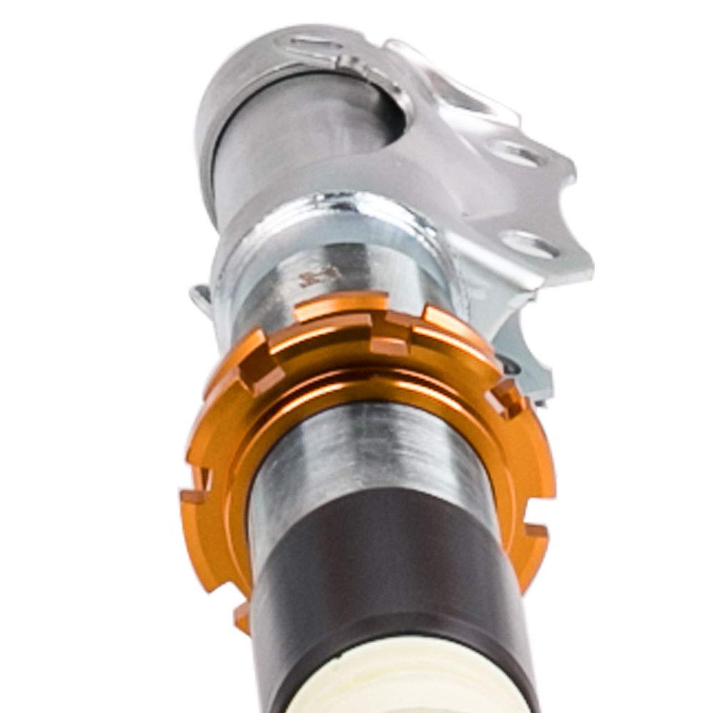 maXpeedingrods 4x Coilover, Amortiguador para VW Polo 6N 6N2 MK3 Mark III para Seat Ibiza Cordoba 6K2 MK2 de Muelle, Suspensión Roscada Regulable en Altura 2 Delanteros y 2 Traseros Resorte Helicoidal