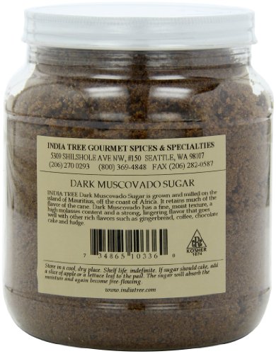 India Tree Dark Muscovado Sugar, 2.8 Lb (Pack Of 2) #TOP1
