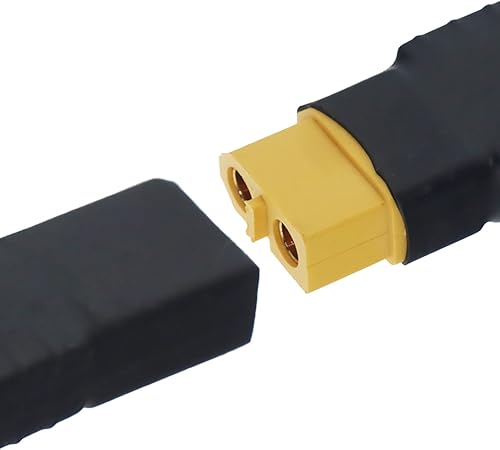 Miniatura 5 de Adaptador de conector de bateríacargador para Traxxas TRX a XT60 Adaptador de conector para SlashRustlerStampedeBanditE-Revo RC Cars