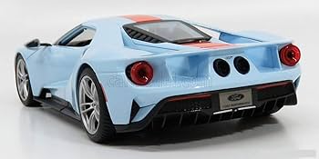 Amazon | マイスト Maisto 1/18 2017 フォード GT ブルー/オレンジ
