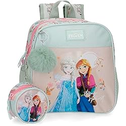 Mochila Maletin Infantil Disney Strong Spirit Mochila Preescolar con Carro Multicolor 21x25x10 cms Poliéster 5,75L