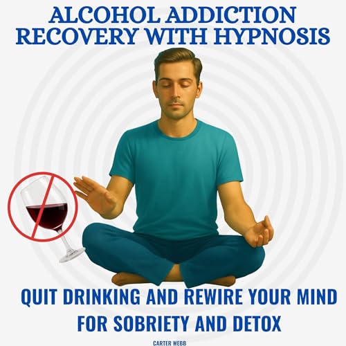 『Alcohol Addiction Recovery with Hypnosis』のカバーアート