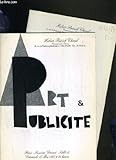  LOT DE 2 CATALOGUES DE VENTE AUX ENCHERES - NOUVEAU DROUOT - ART & PUBLICITE - 17 MAI et 3 NOVEMBRE 1987.