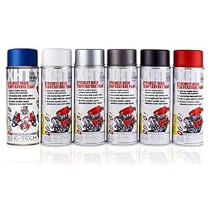 MP Essentials Coat, Protect & Verbeter XHT Xtremely Hoge Temperatuur Verf (tot 650c) voor Motorblokken, Uitlaten…