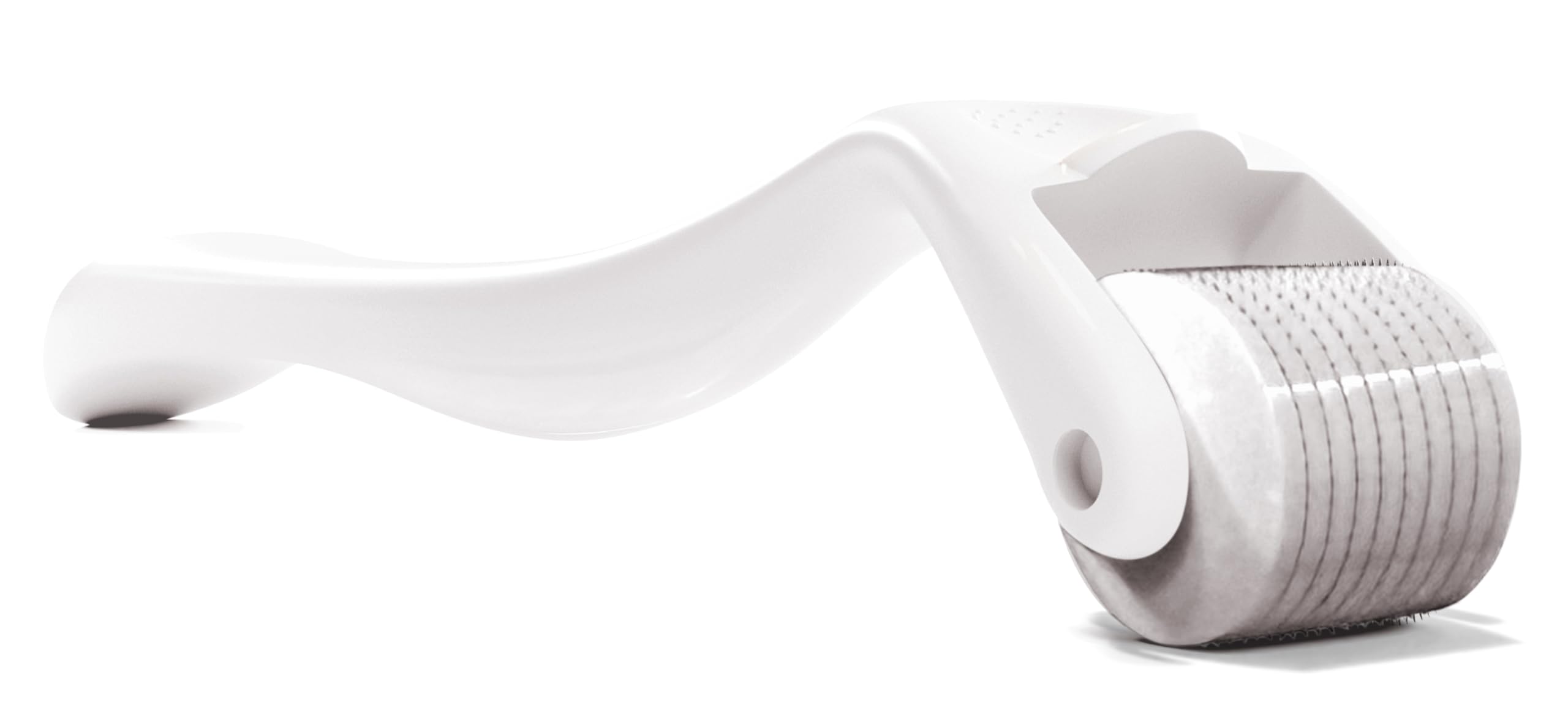 ROSELYNBOUTIQUE Beard Derma Roller 540 Titanium Microneedles for Hair Facial Skin Beard Roller Cosmetic Beauty (Black 1.0)