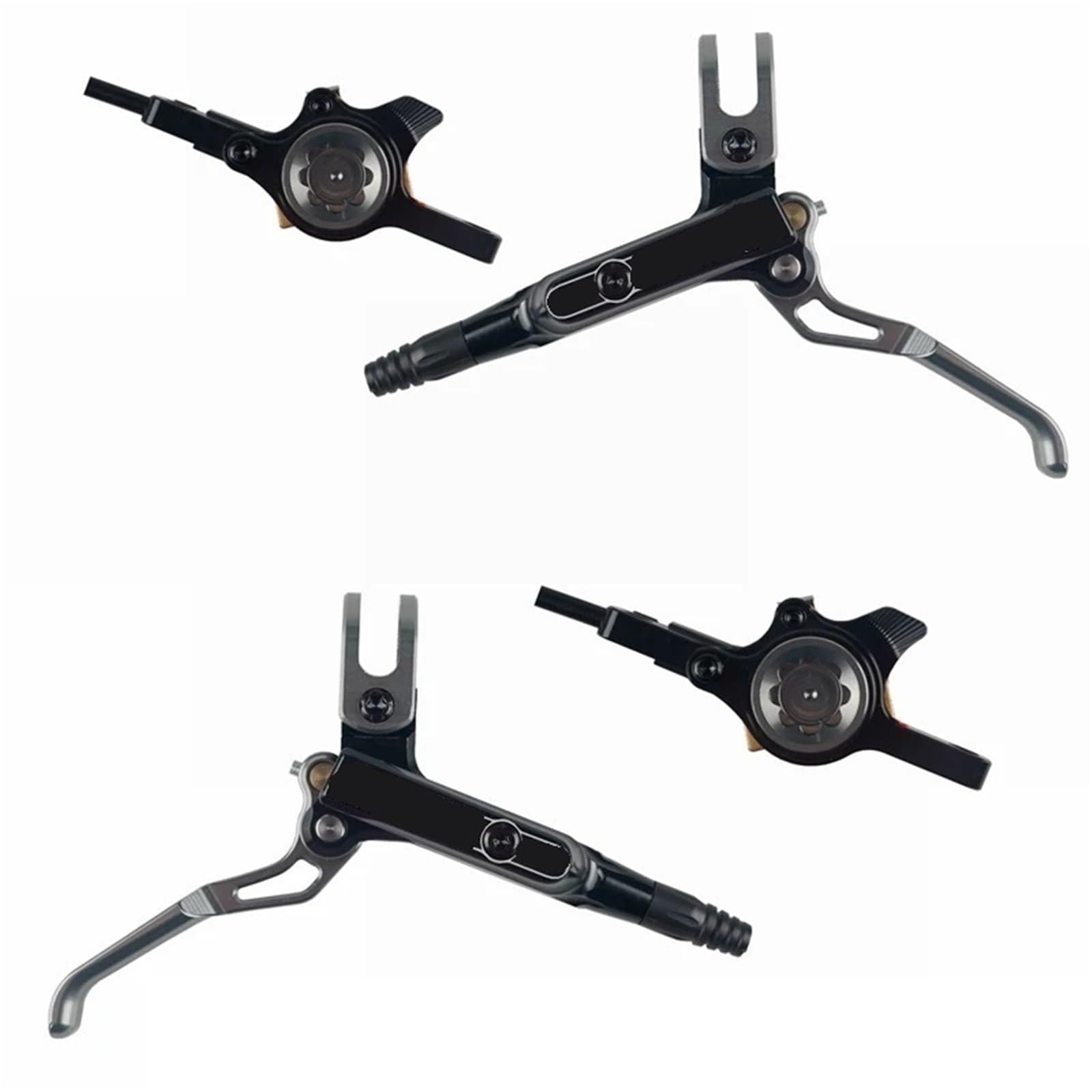 Freno a Tamburo Posteriore per Bicicletta M1, Freno Idraulico per Mountain Bike, Set Freni a Disco Idraulici CNC Leggero per MTB, Freno Anteriore e Posteriore per MTB