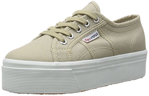 Superga Women's 2790Acotw Linea Up And Down Sneaker, Beige (Taupe 949), 10.5 #TOP25
