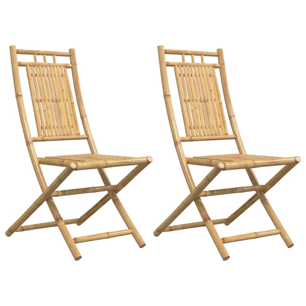 Chaises de jardin pliantes en bambou pour sublimer votre terrasse
