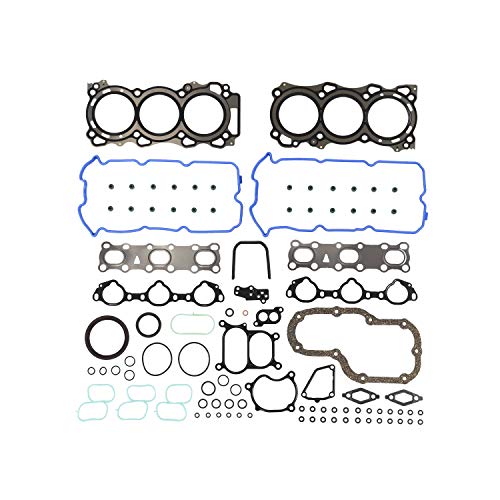 DNJ FGS6048 Full Gasket Set for 2005-2021 Nissan, Suzuki Equator, Frontier, NV1500 4.0L V6 24V DOHC 3954cc
