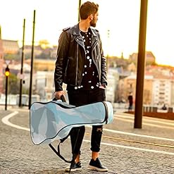 Housse imperméable pour guitare acoustique avec double bandoulière et poche Motif champignons, Multicolore 05, 42.9×16… - Les Beatles, Paul McCartney, John Lennon, RIngo Starr, George Harrison Housse imperméable pour guitare acoustique avec double bandoulière et poche Motif champignons, Multicolore 05, 42.9x16… – Image 6