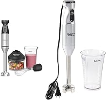 Cuisinart CSB-179 Smart Stick Variable Speed Hand Blender, Stainless Steel & CSB-175SVP1 Smart Stick hand blender, 2018, Silver