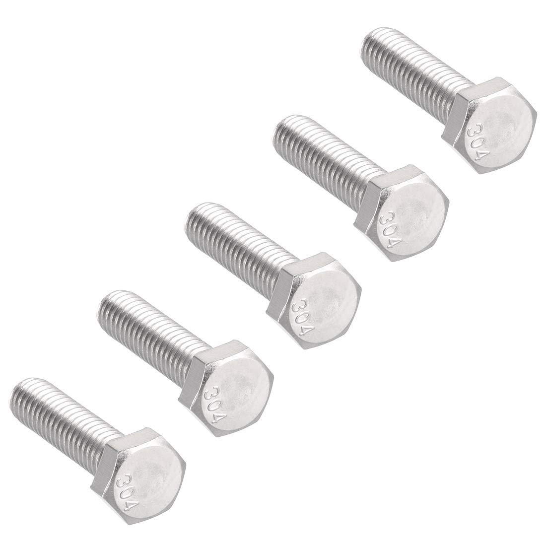 Produktbild von 50 Stück 5/16-18 X 1-1/4 Zoll Schlitz-Ovalkopf Maschinenschrauben – Edelstahl 18-8, USA