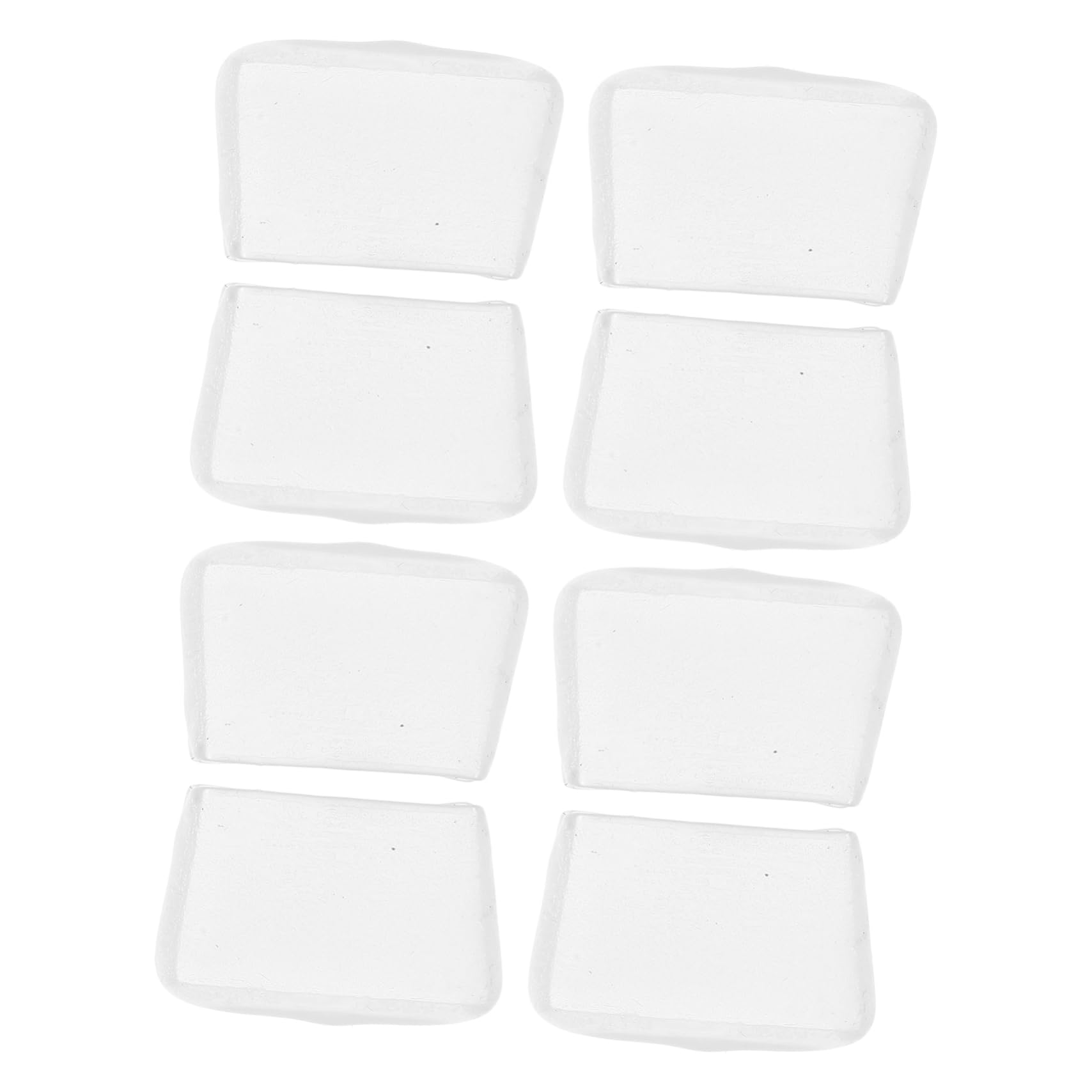 BELLIFFY Set of 8 Rubber Tips for Running Pliers Protective Pads for Glass Clamp Easy to Change