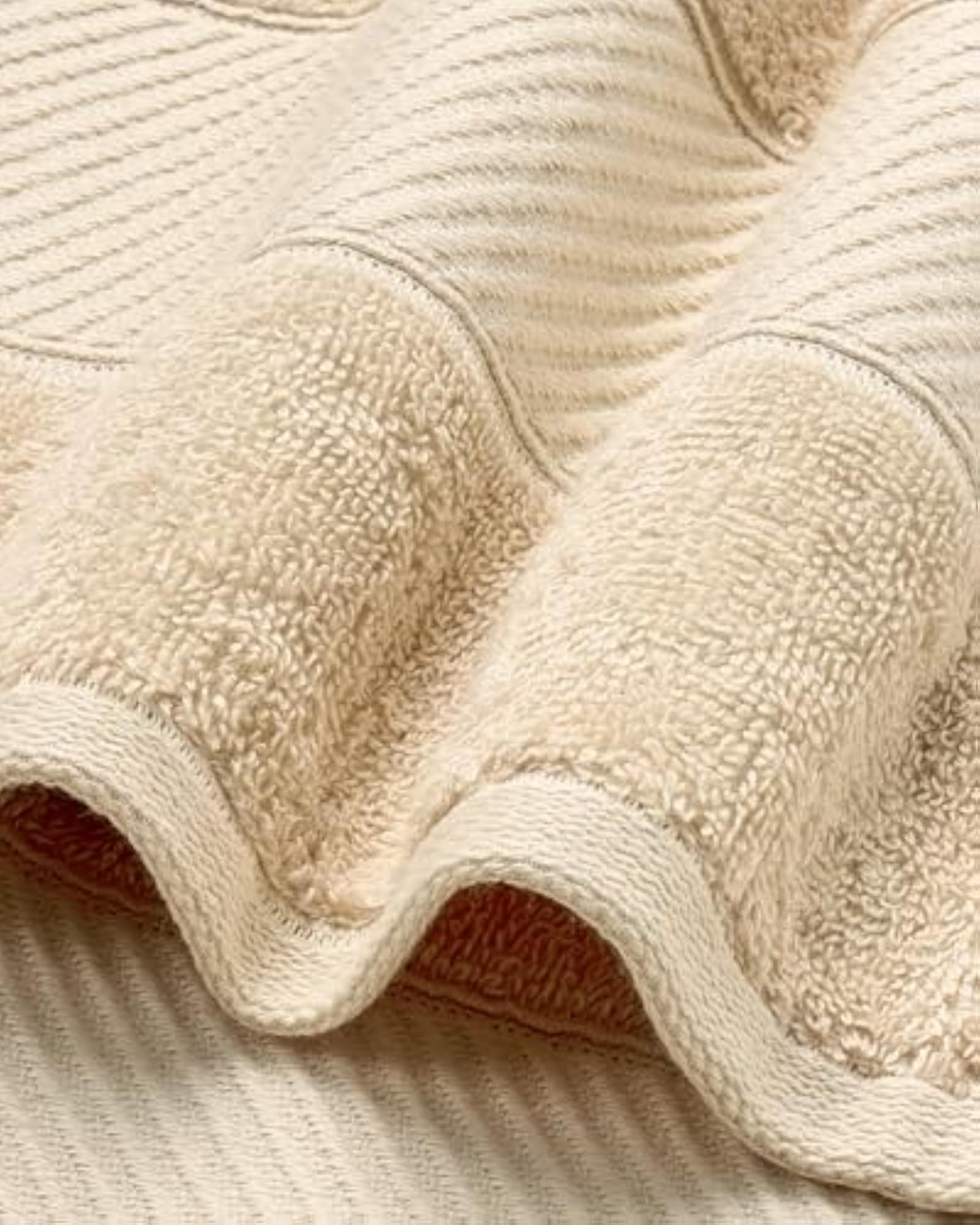 Bamboo Cotton Towel Set of 3 for Bath