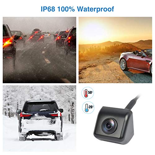 PARKVISION Rückfahrkamera Auto Flexible Einbaulage erlaubt Rückfahrkamera Nachrüsten mit...