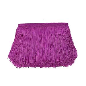 Yalulu 10 meter kwast franjes zijde franjes gesneden franjes boord kostuum kwast trimmen franje garment apparatuur…