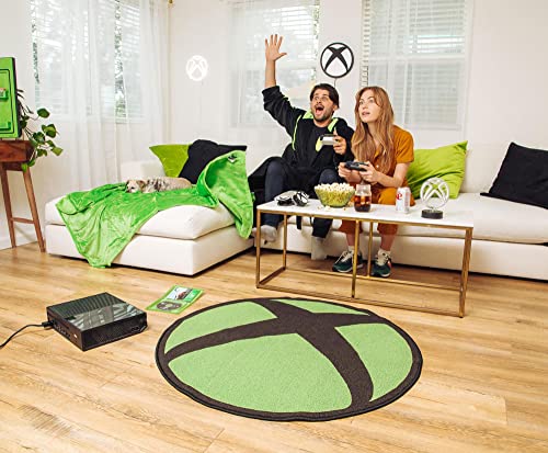 Tapete decorativo Ukonic Xbox logo 39 pulgadas redondo miniatura 4