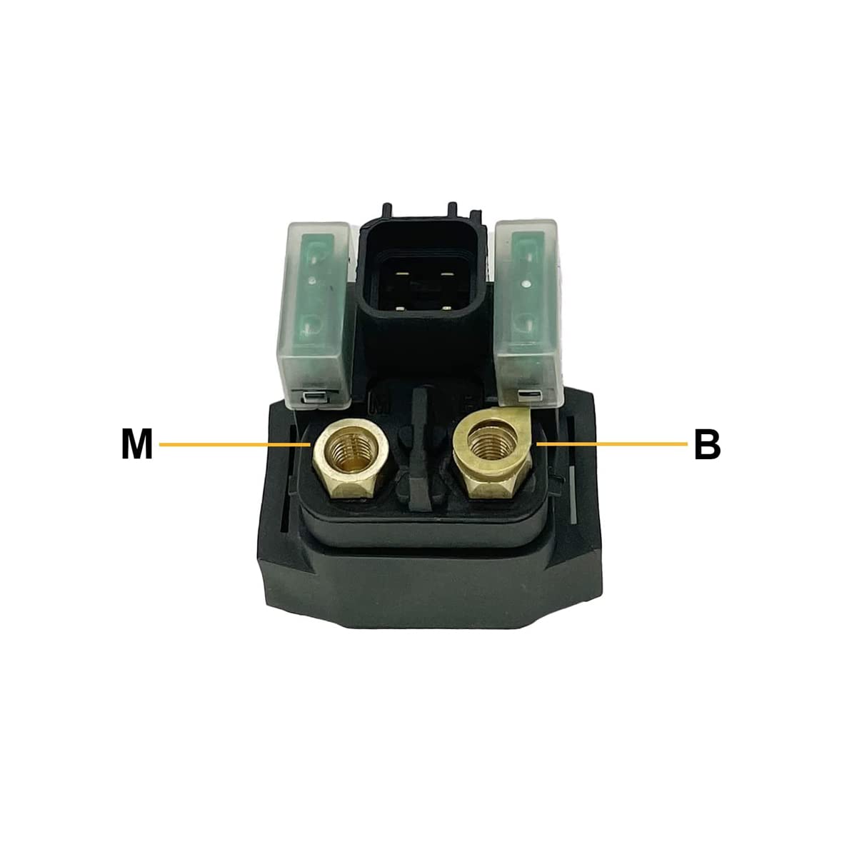 [Akcesoria motocyklowe 19500 rozrusznik i przekaźnik elektromagnetyczny dla Yamaha Grizzly 550 2009-2014 28P-81890-00-00 28P-81890-01-00 410-58036 SMU0512 Łatwe w montażu]
