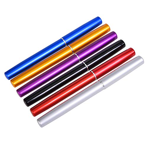 Andoer Conjunto combinado de cana de pesca e molinete Caneta de bolso telescópica Vara de pesca com