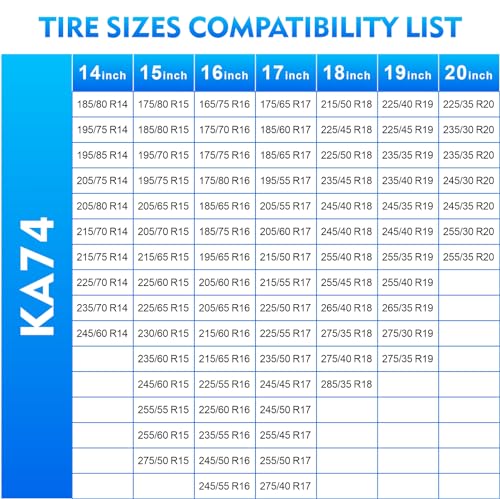 K-Musculo KA74-B Snow Socks For Tires, Snow Socks Snow Chain For Car Suv Pickup Easy To Use thumb #3