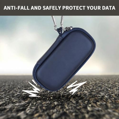 Image of USB Flash Drive Case, SD Card /Thumb Drive /Memory Cards Holder, Bag Only | SDXC /SDHC Storage, Electronic Accessories Organizer for SanDisk / for Samsung, for Students /IT /Office /School /Travel, Royal
