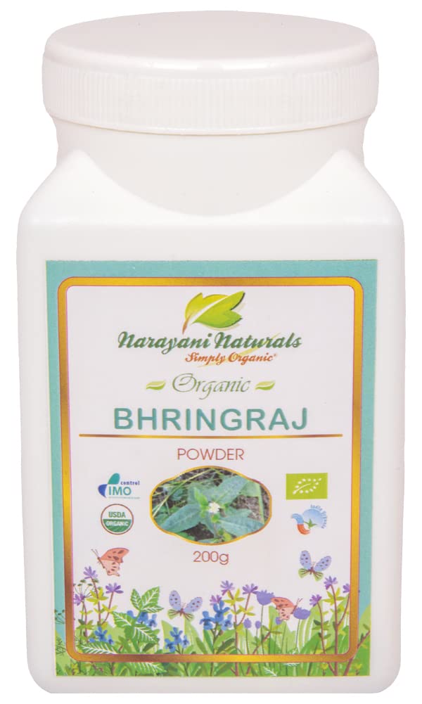 Organic Bhringraj powder 200 gms - 100% Certified organic