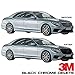 3M 2080 G12 GLOSS BLACK 1ft x 1ft (1 Sq/ft) Car Wrap Vinyl Film