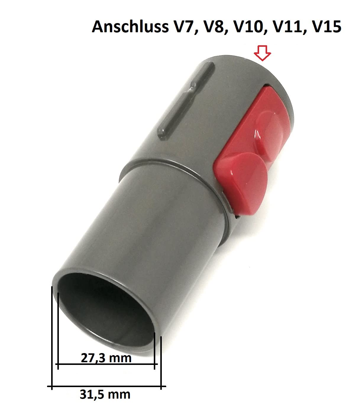 Image secondaire de Adaptateur compatible avec les accessoires Dyson V7, V8, V10, V11 à 32 mm.