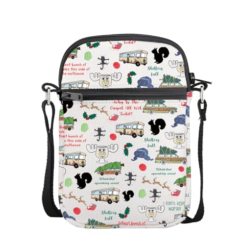 CMNIM National Lampoon's Christmas Vacation Movie Gifts Griswold Family Cousin Eddie Christmas Vacation Merch Crossbody Bag2